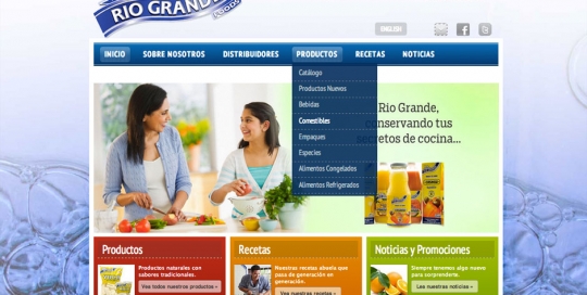 Rio Grande - Home Page - Designed by Imaginelo